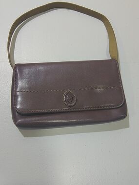 Mondani NY Simulated Leather Bag in Dark Brown Y2K